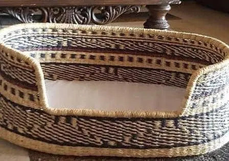 Mama Zuri Style Best Rattan Dog Bed Basket