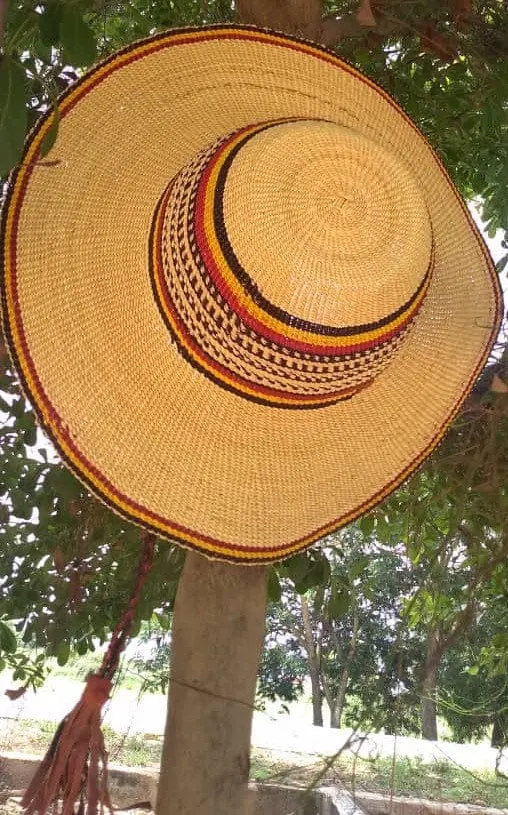Mama Zuri Style Handmade panama straw sweetgrass hat sun protection
