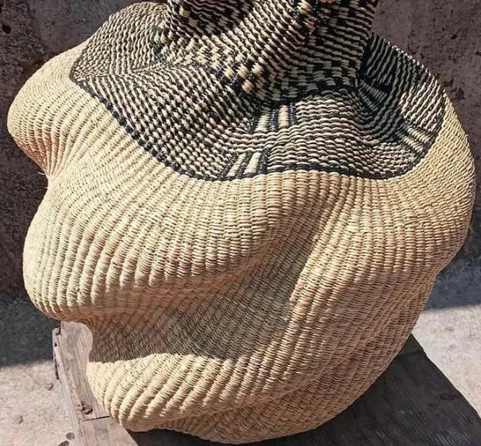 Mama Zuri Style Pakurigo decorative woven basket