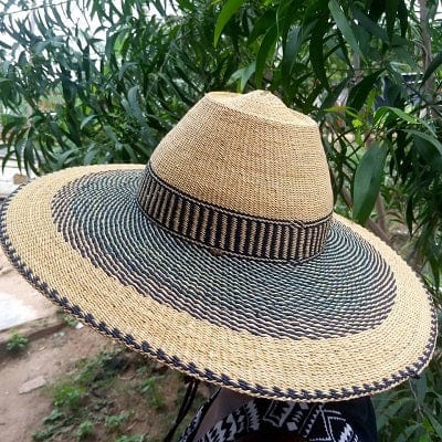 Mama Zuri Style African woven straw hat