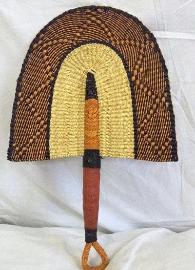 Mama Zuri Style Beautiful African Handmade woven fans décor