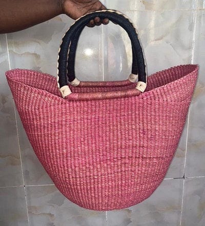 Mama Zuri Style Bolga Baskets Beautiful trendy handmade basket bag