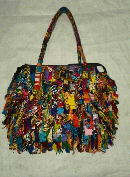 Mama Zuri Style Free  shipping Colorful and fashionable African print bag