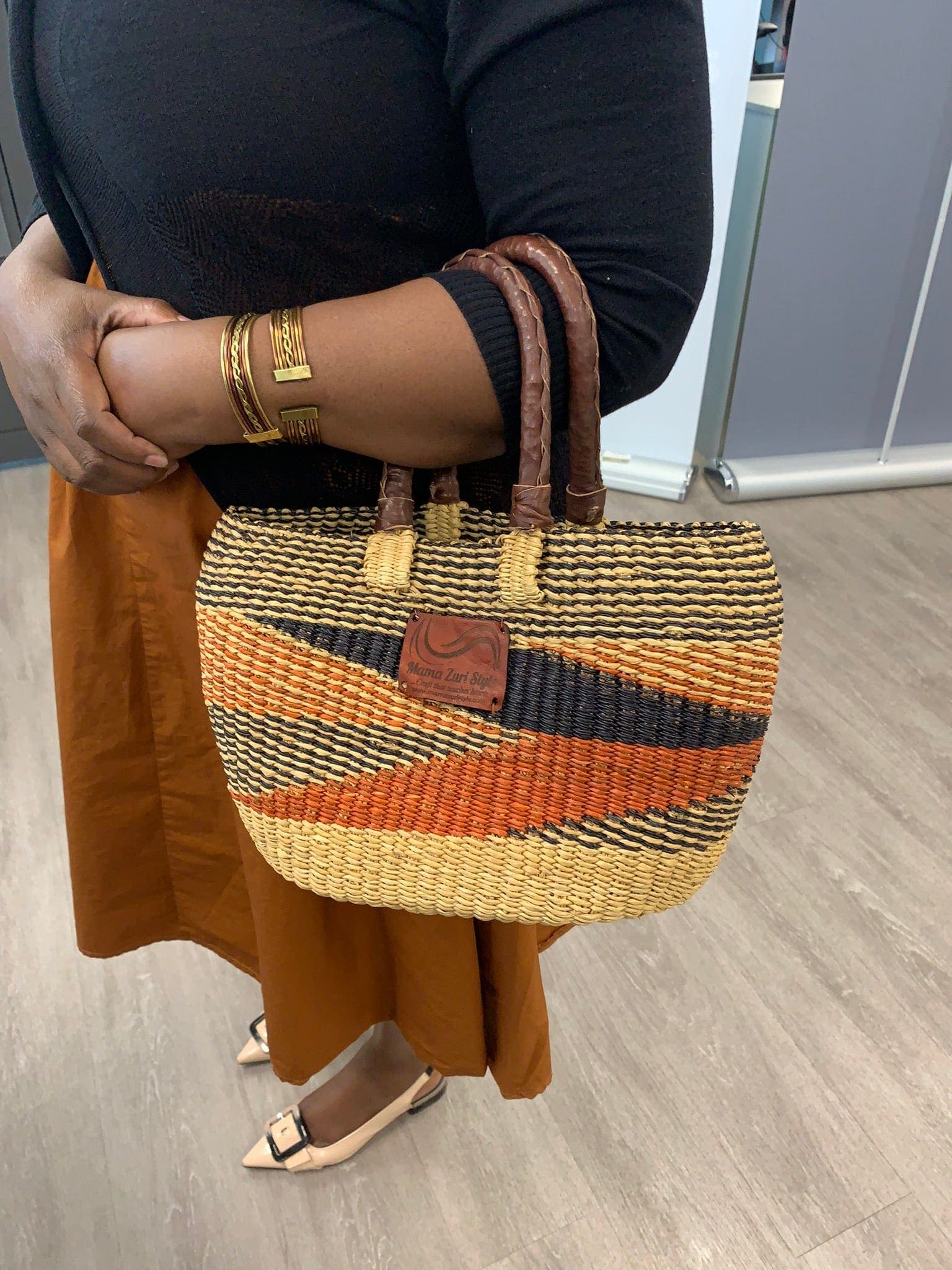 Mama Zuri Style Girlfriend gift idea basket bag