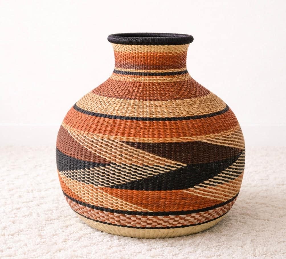 Mama Zuri Style Bolga Decor Baskets Home decorating Ideas Pot Baskets