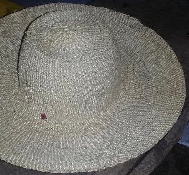 Mama Zuri Style Handmade beach hats Sun and Visors straw hat Ghana made