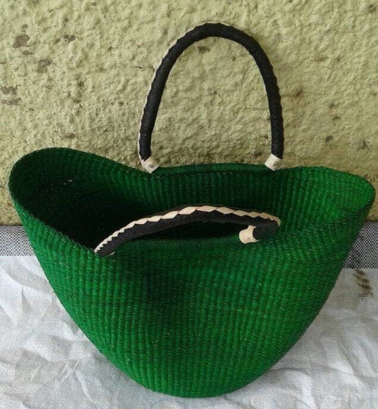 Mama Zuri Style Handbags U shopper Bolga Market Shopping basket