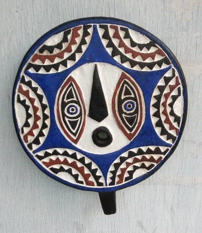 Mama Zuri Style Wooden mask decor for a modern homes