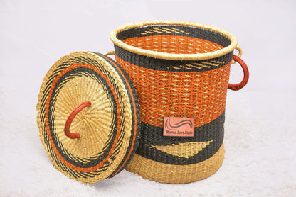 Mama Zuri Style as per image / laundry baskets Woven hamper laundry baskets